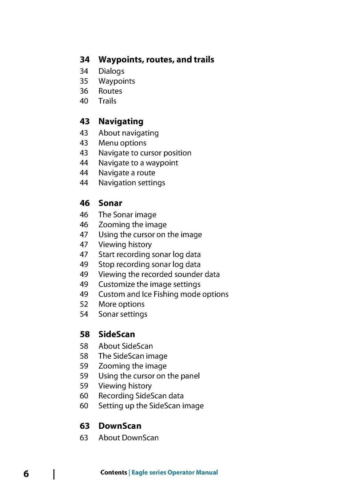 LOWRANCE Eagle Series 5 7 9 User Manual Guide - TOUGH WIRE BINDING & COVERS