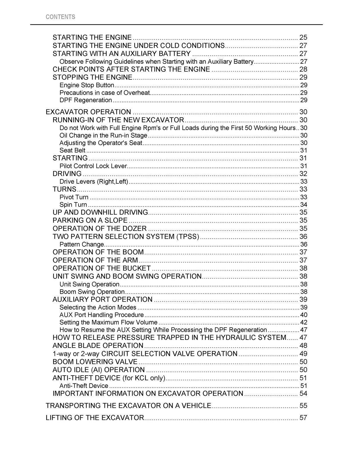 KUBOTA KX080-4 EXCAVATOR OPERATORS MANUAL - STEEL WIRE BOUND - TOUGH COVERS