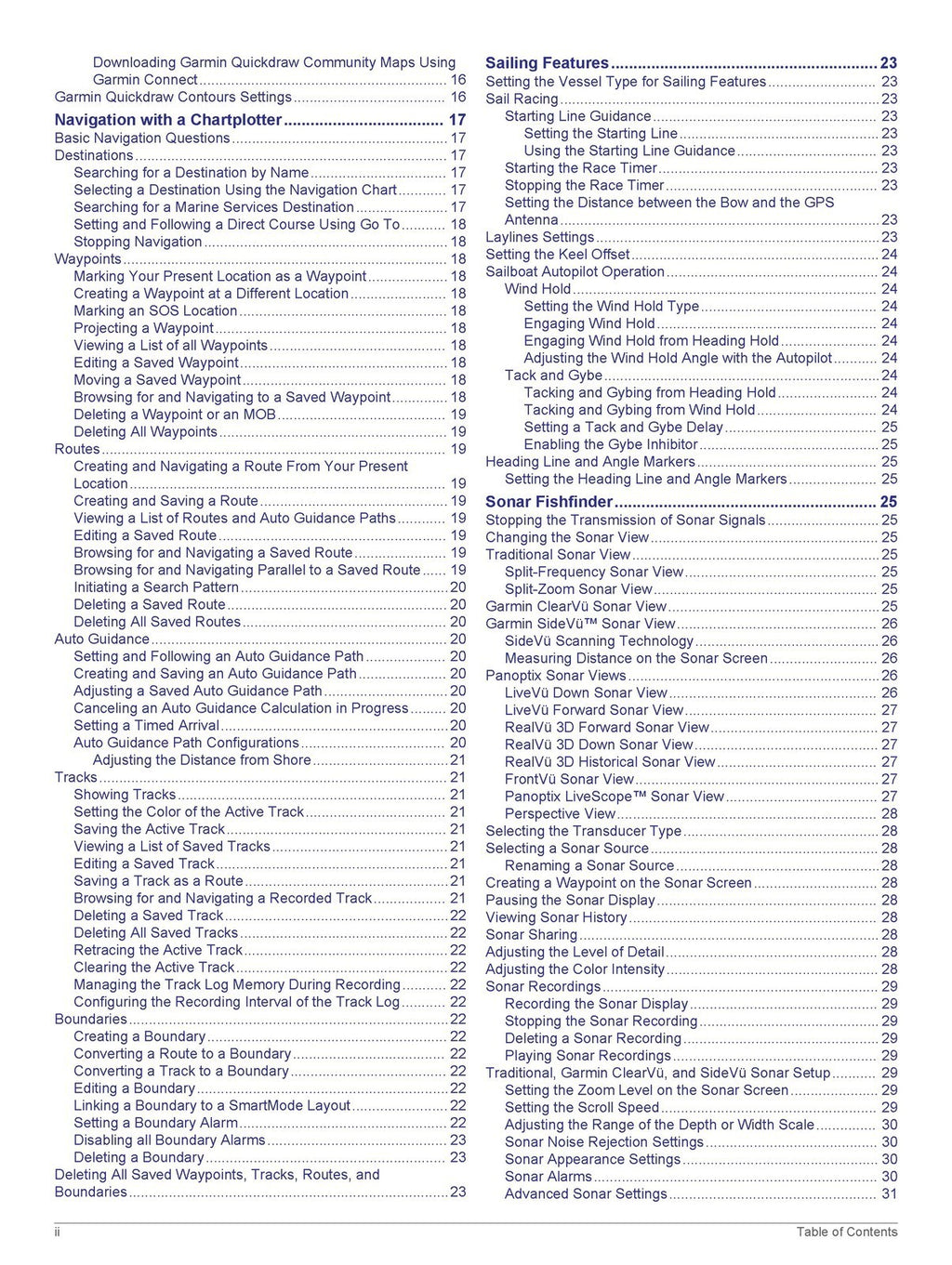 GARMIN GPSMAP 7x2 9x2 Plus 12x2 Touch A12 7x3 9x3 12x3 Manual - BOUND - COVERS