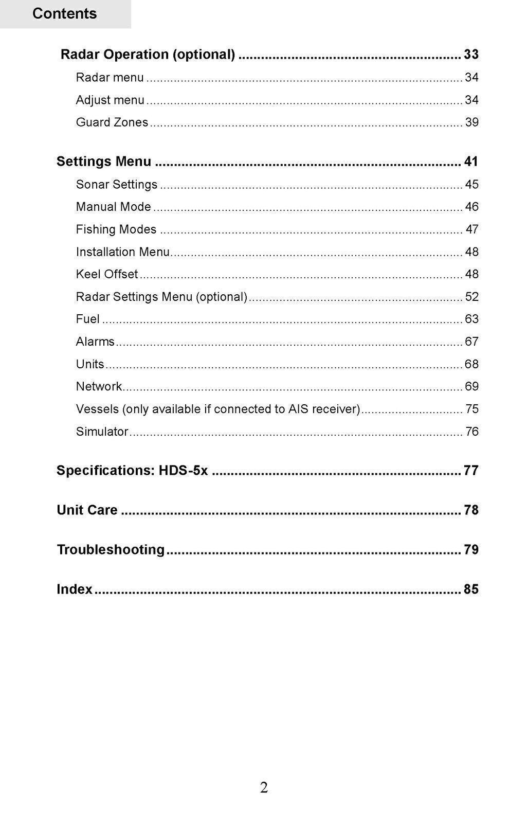LOWRANCE HDS-5X User Manual - Operation Guide - TOUGH WIRE BINDING & COVERS