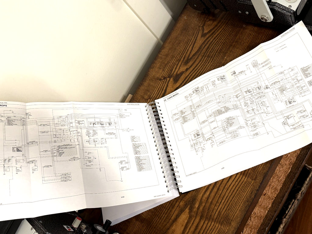 KUBOTA B2050 B2350 B2650 B3150 TRACTOR WORKSHOP MANUAL - WIRE BOUND- XL FOLDOUTS