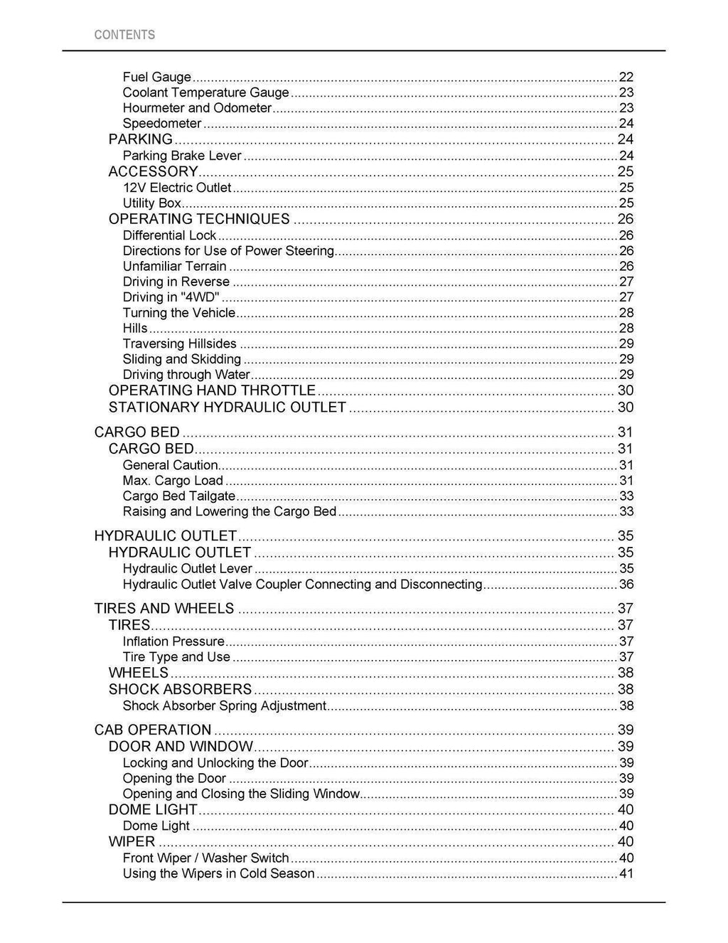 KUBOTA RTV-X1100C OPERATORS MANUAL - STEEL WIRE BOUND - PROTECTIVE COVERS