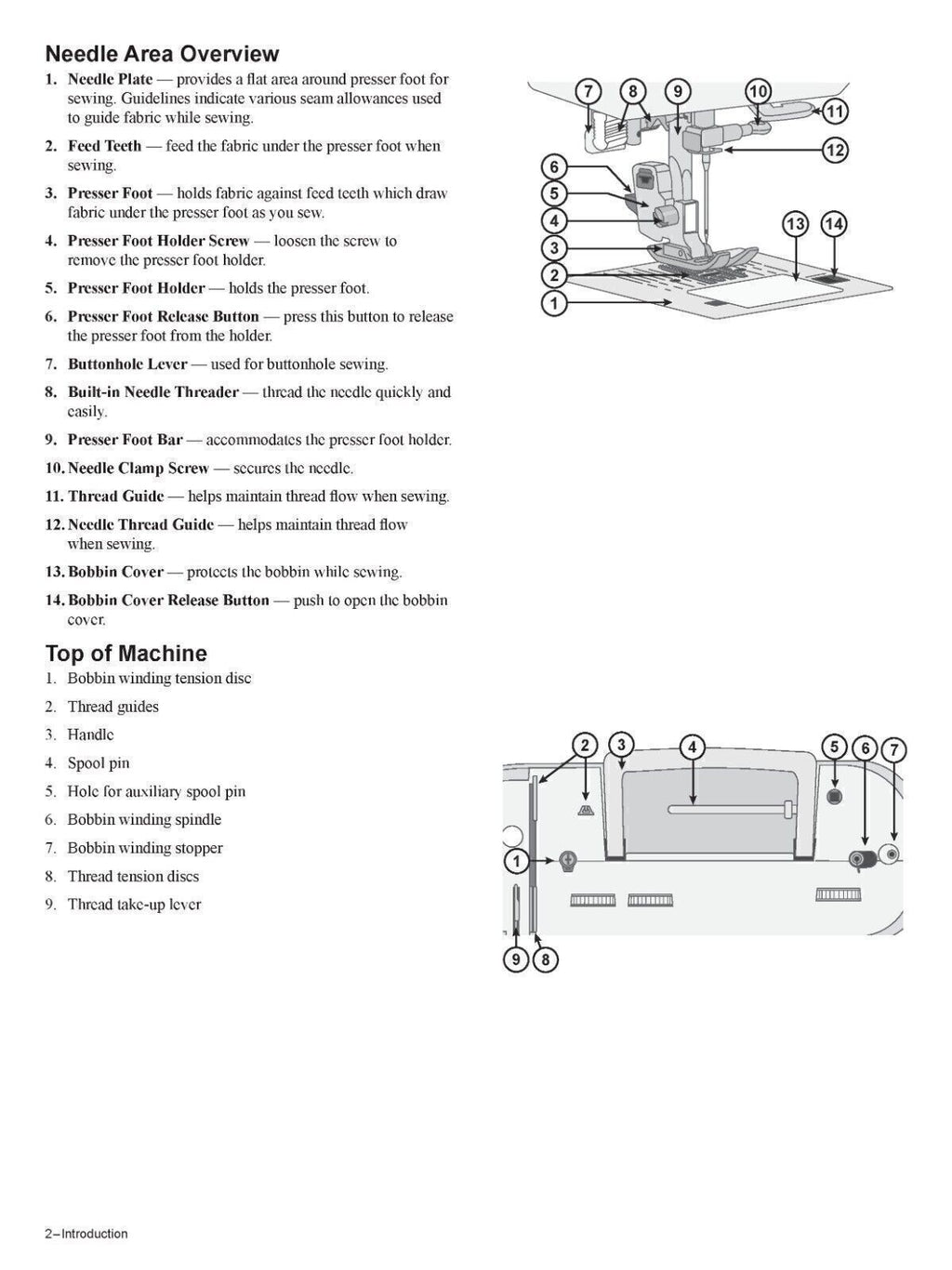 SINGER HD500 Sewing Machine User Manual Owners Instruction Manual (English)