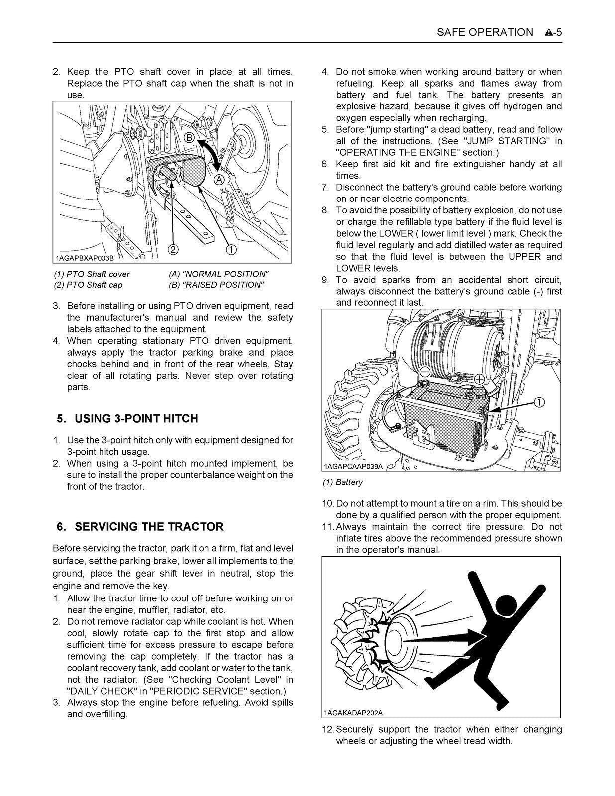 KUBOTA L4701 OPERATOR User Manual Operation, Wire-Bound Guidebook
