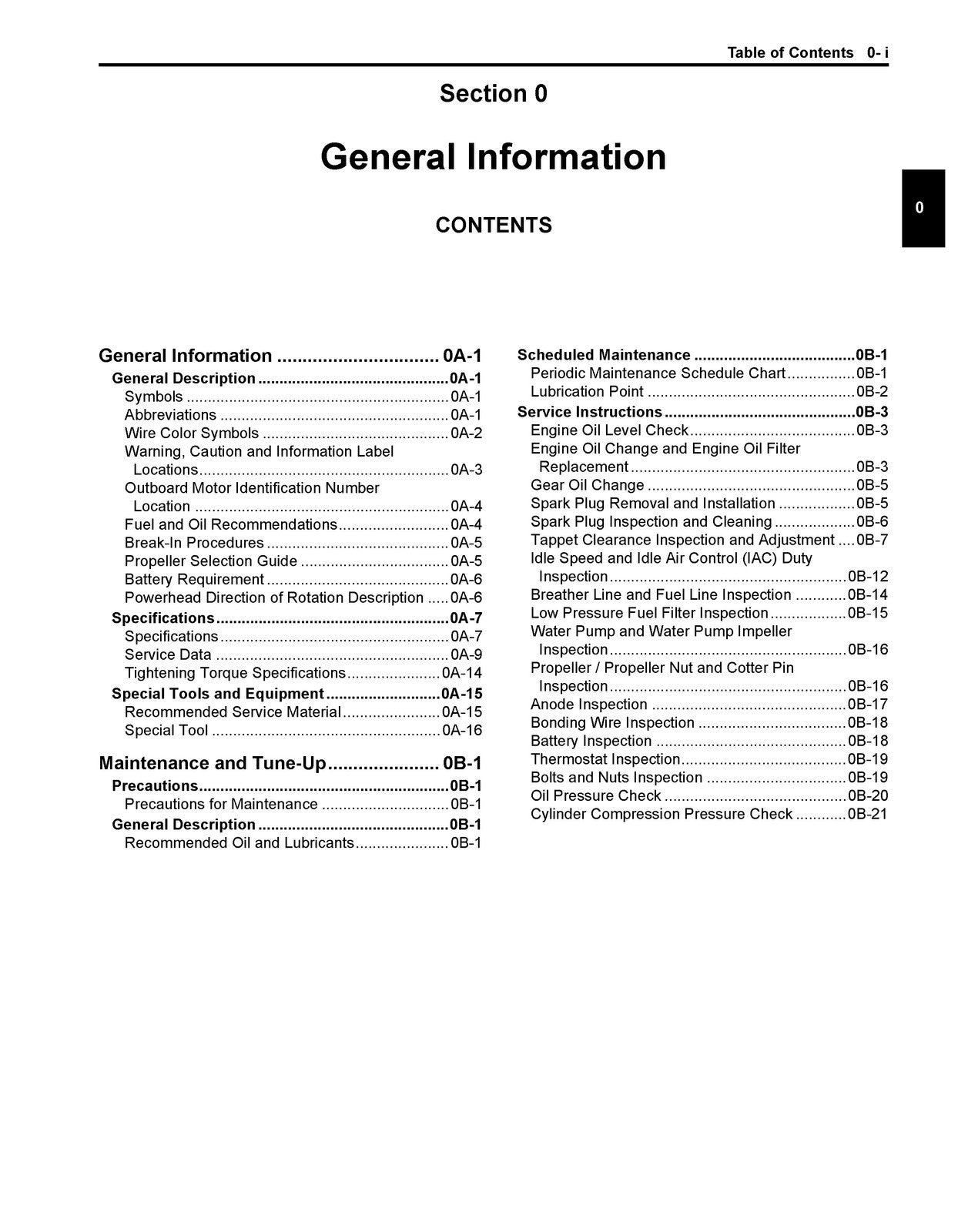 SUZUKI DF115B DF115BZ DF140B DF140BZ SERVICE MANUAL - WIRE BOUND - TOUGH COVERS