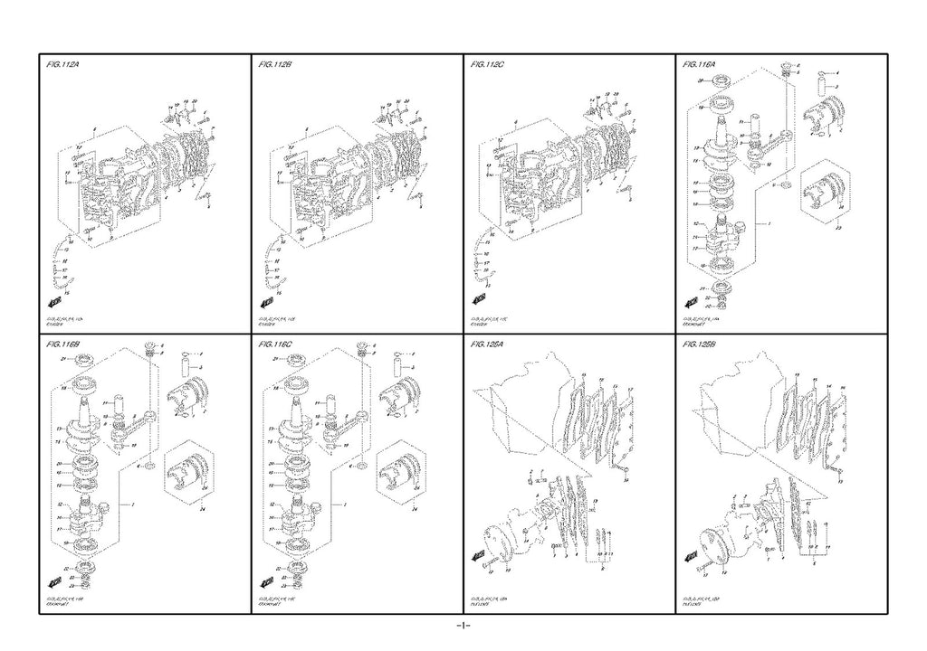 SUZUKI DT25 DF30 OUTBOARD PARTS CATALOGUE MANUAL - WIRE BOUND - THICK COVERS