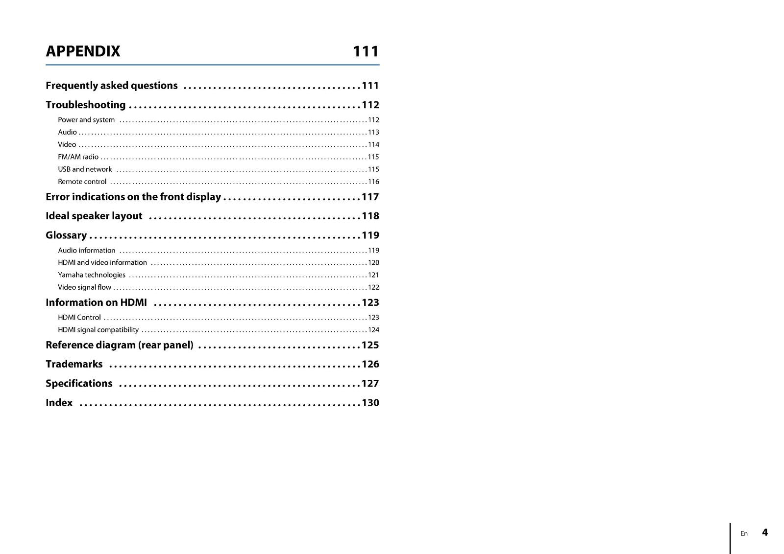 YAMAHA RX-A820 AV Receiver Owners Manual - STEEL WIRE BOUND PROTECTIVE COVERS