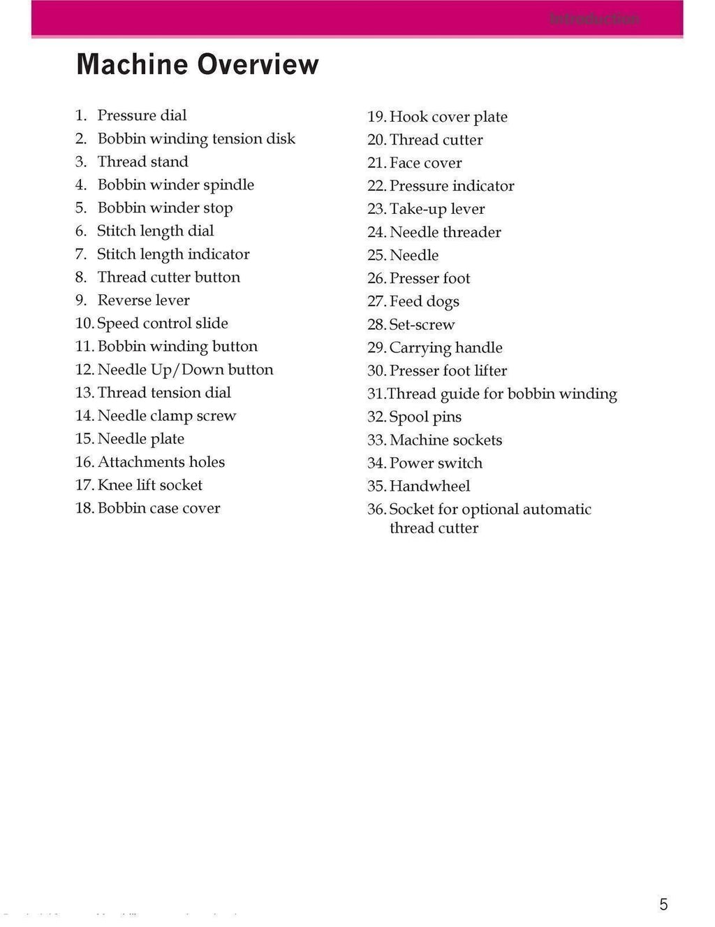 PFAFF GrandQuilter Hobby 1200 Instruction Manual Book - ROBUST WIRE BINDING