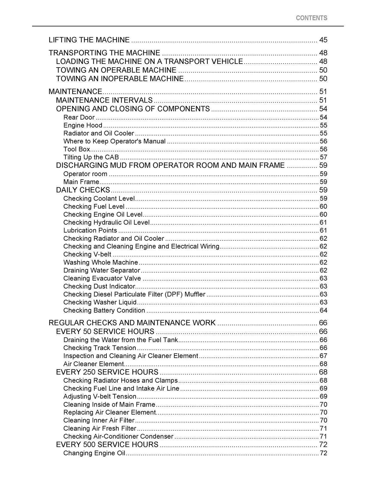 KUBOTA SVL90 OPERATORS MANUAL - STEEL WIRE BOUND - PROTECTIVE COVERS