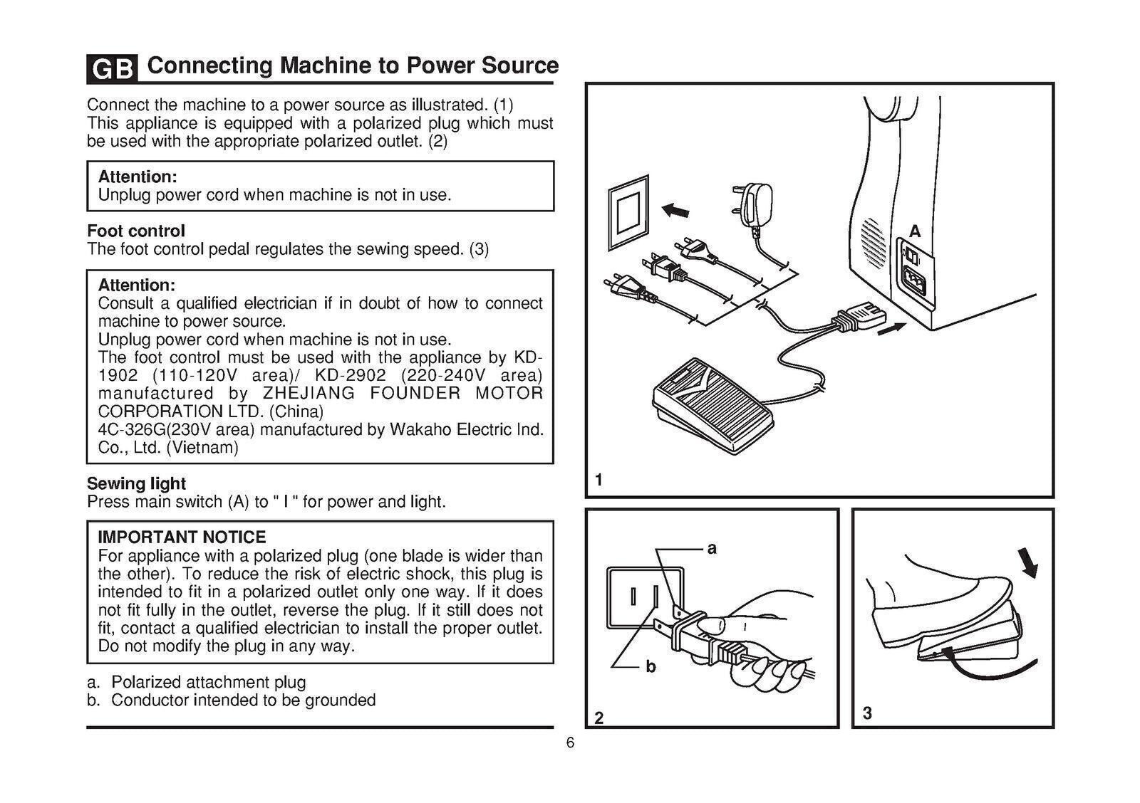 SINGER 2273 Sewing Machine User Manual Instruction Book