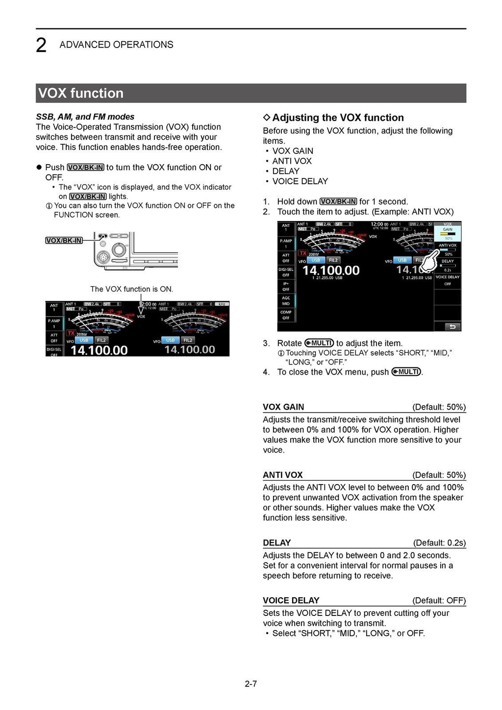 ICOM Transceiver 7760 Advanced Manual 116pg COLOR, WIRE BOUND, PROTECTIVE COVERS