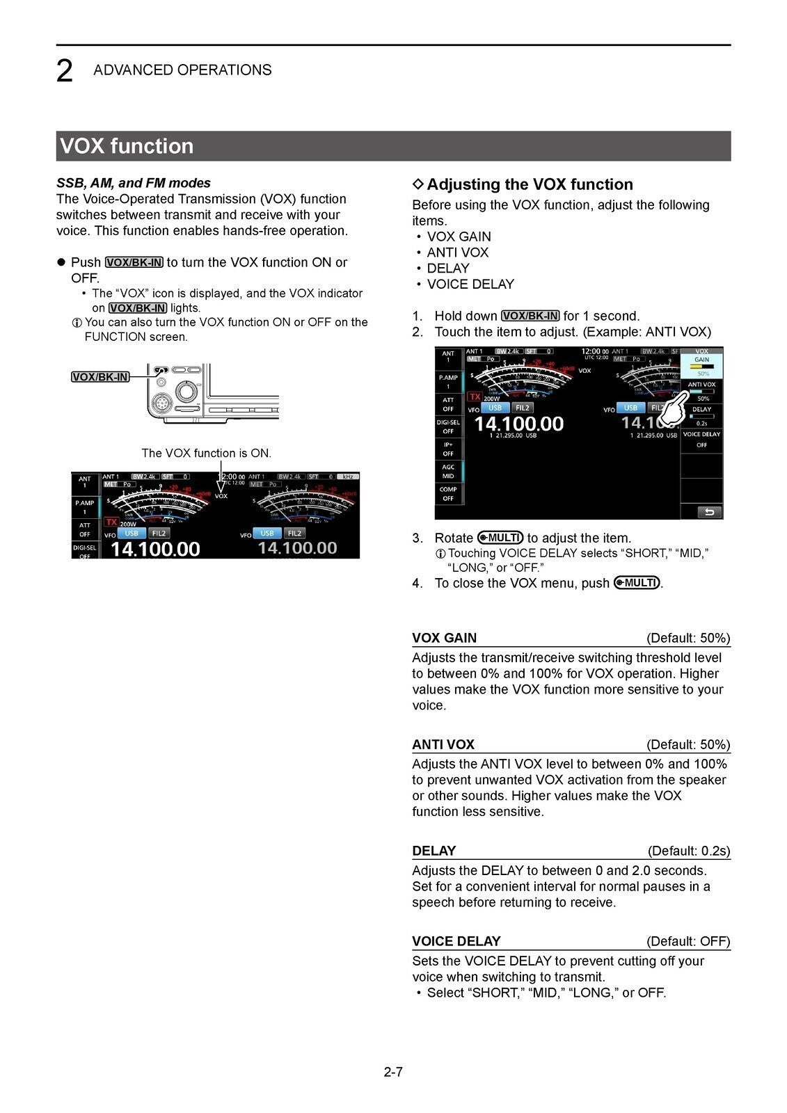 ICOM Transceiver 7760 Advanced Manual 116pg COLOR, WIRE BOUND, PROTECTIVE COVERS