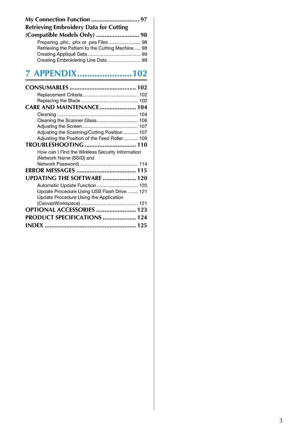 Brother Scan Cut SDX330D Operation Manual, Pattern Guide & Quilting Guide BUNDLE