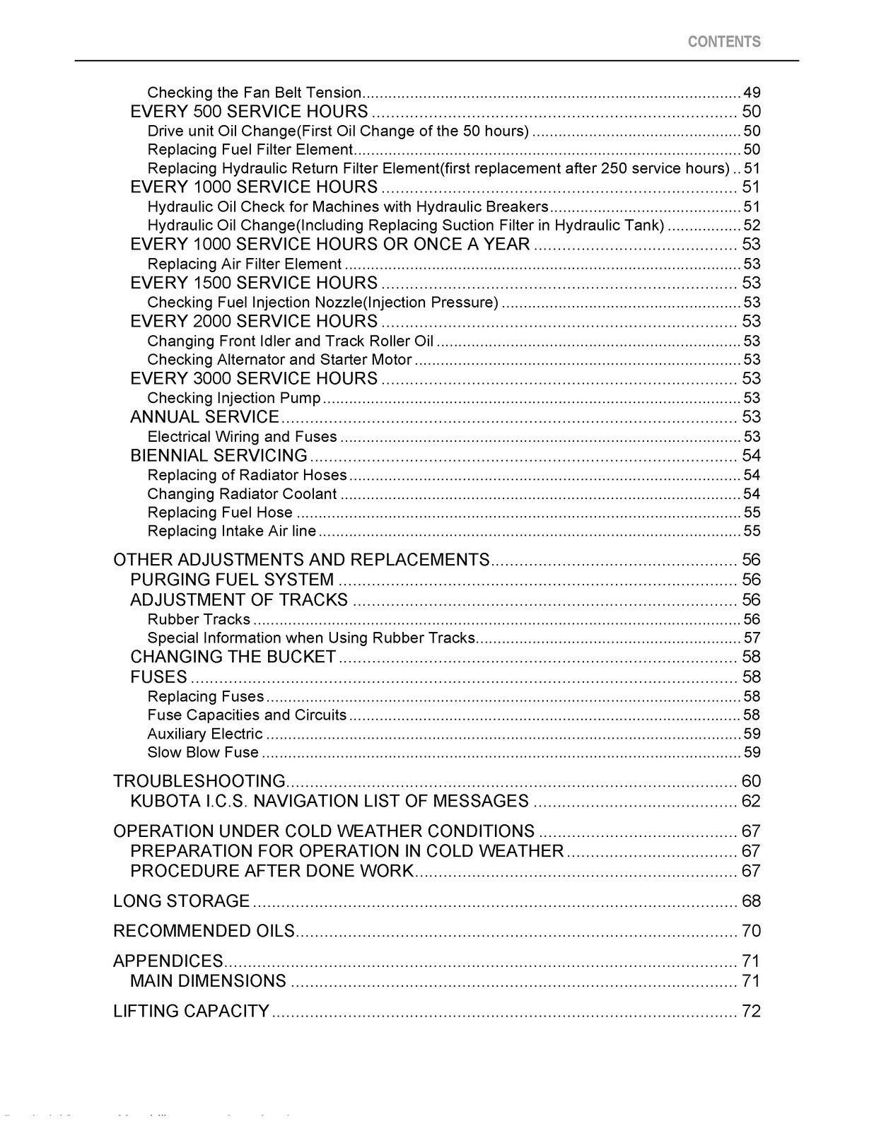 KUBOTA KX016-4 KX018-4 EXCAVATOR OPERATORS MANUAL - STEEL WIRE BOUND - COVERS