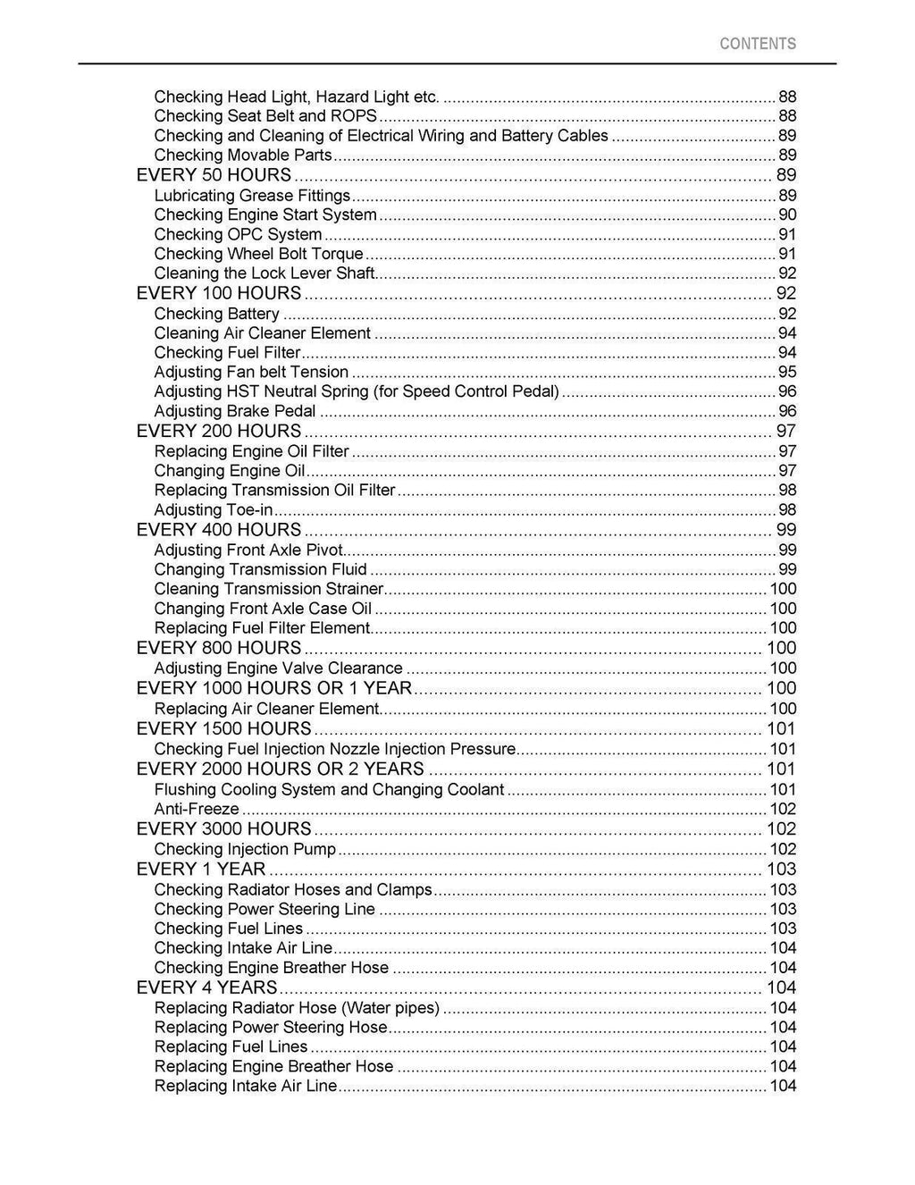 KUBOTA Tractor BX23S LA340 BT603 Operators Manual Owners Instruction Book