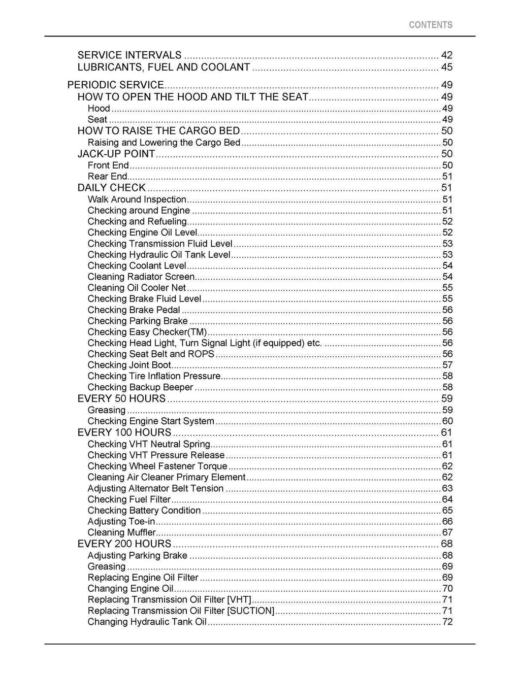 KUBOTA RTV-X1140 OPERATORS MANUAL - STEEL WIRE BOUND - PROTECTIVE COVERS
