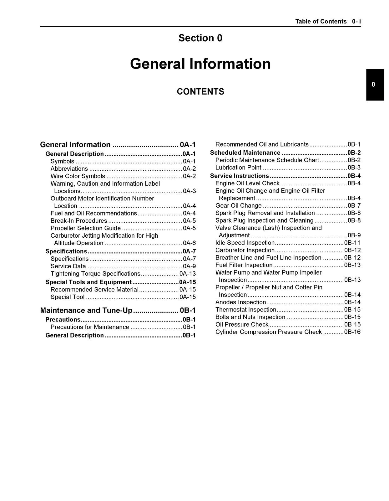 SUZUKI DF4A DF5A DF6A Service Manual - WIRE BOUND - TOUGH COVERS