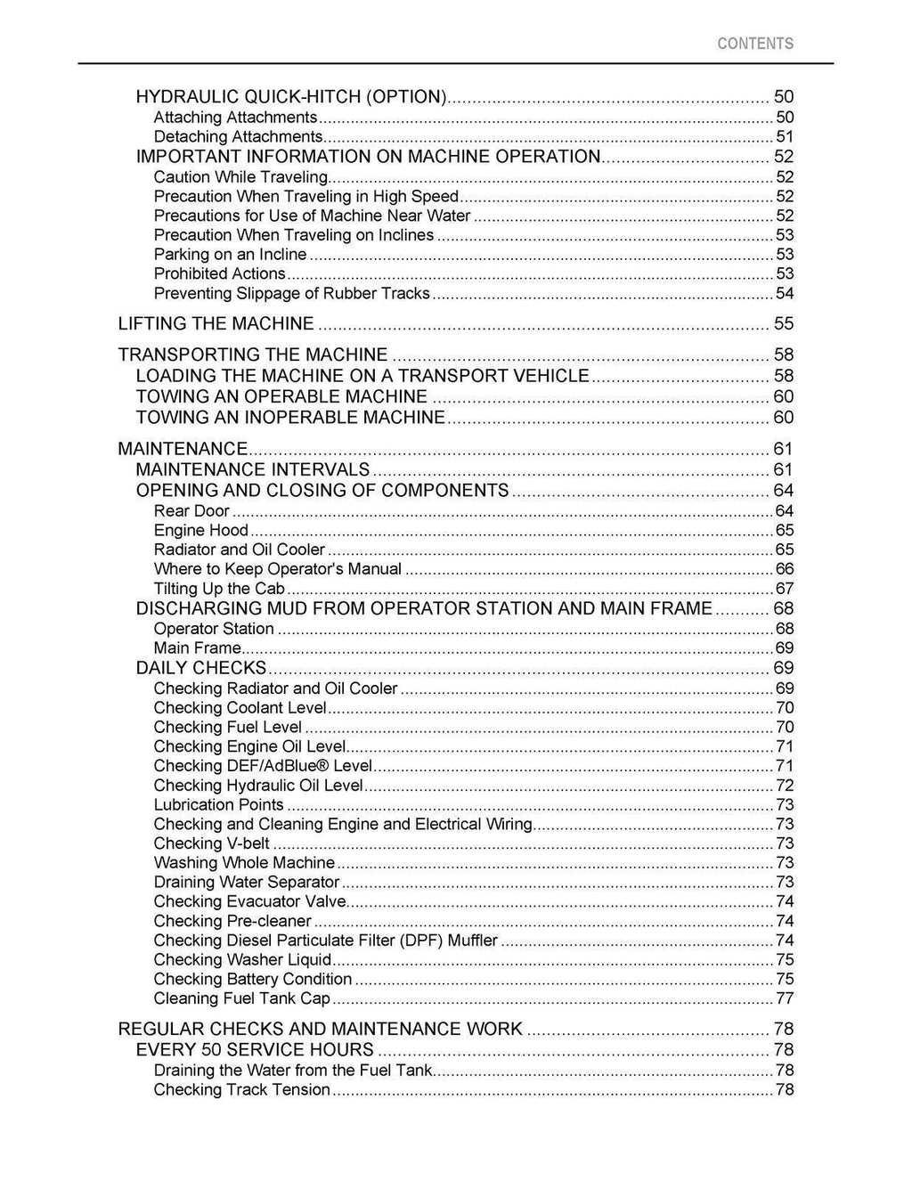 KUBOTA SVL95-2 CTL OPERATORS MANUAL - STEEL WIRE BOUND - PROTECTIVE COVERS