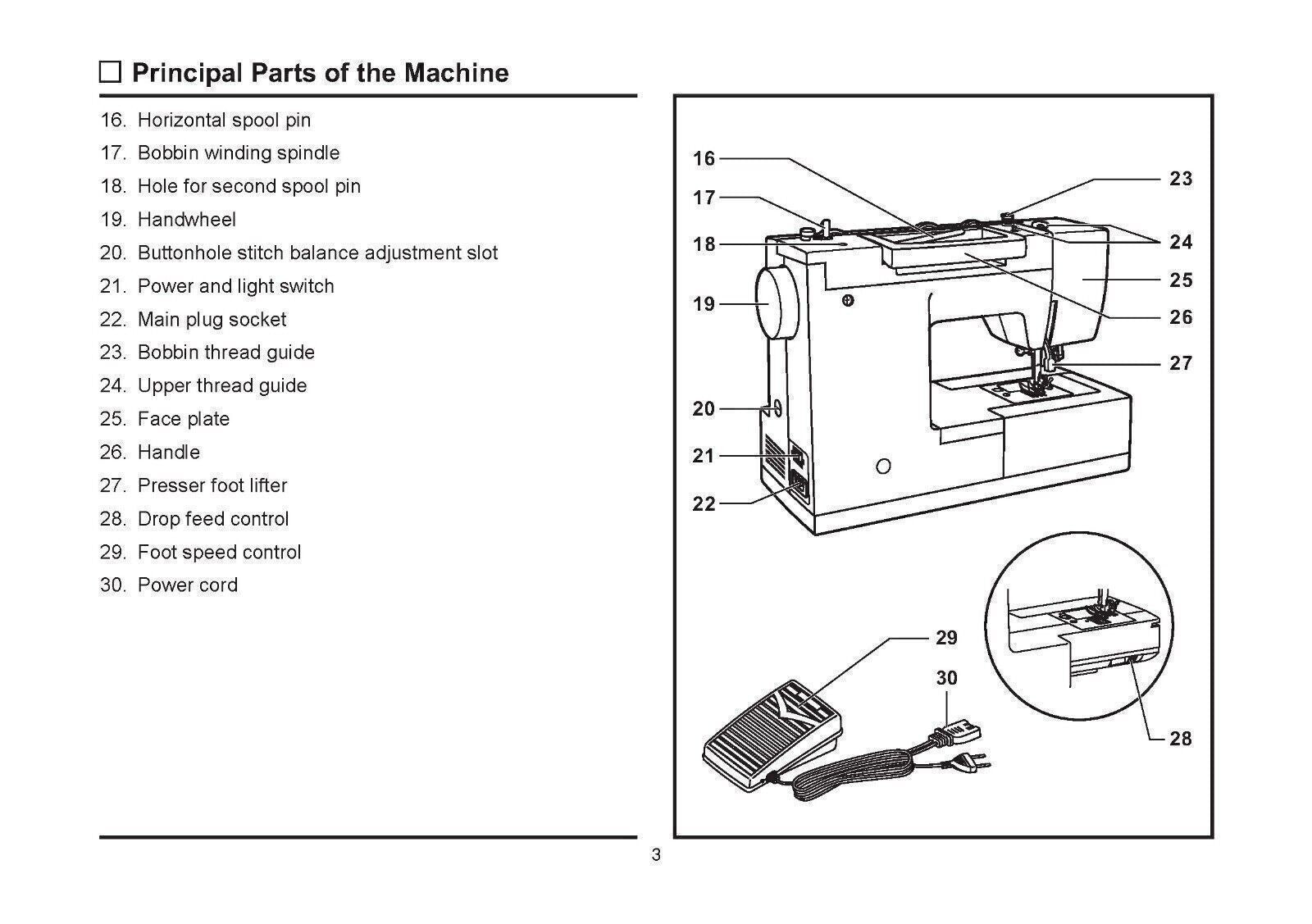 SINGER HEAVY DUTY 4432 Sewing Machine User Instruction Manual - TOUGH WIRE BOUND