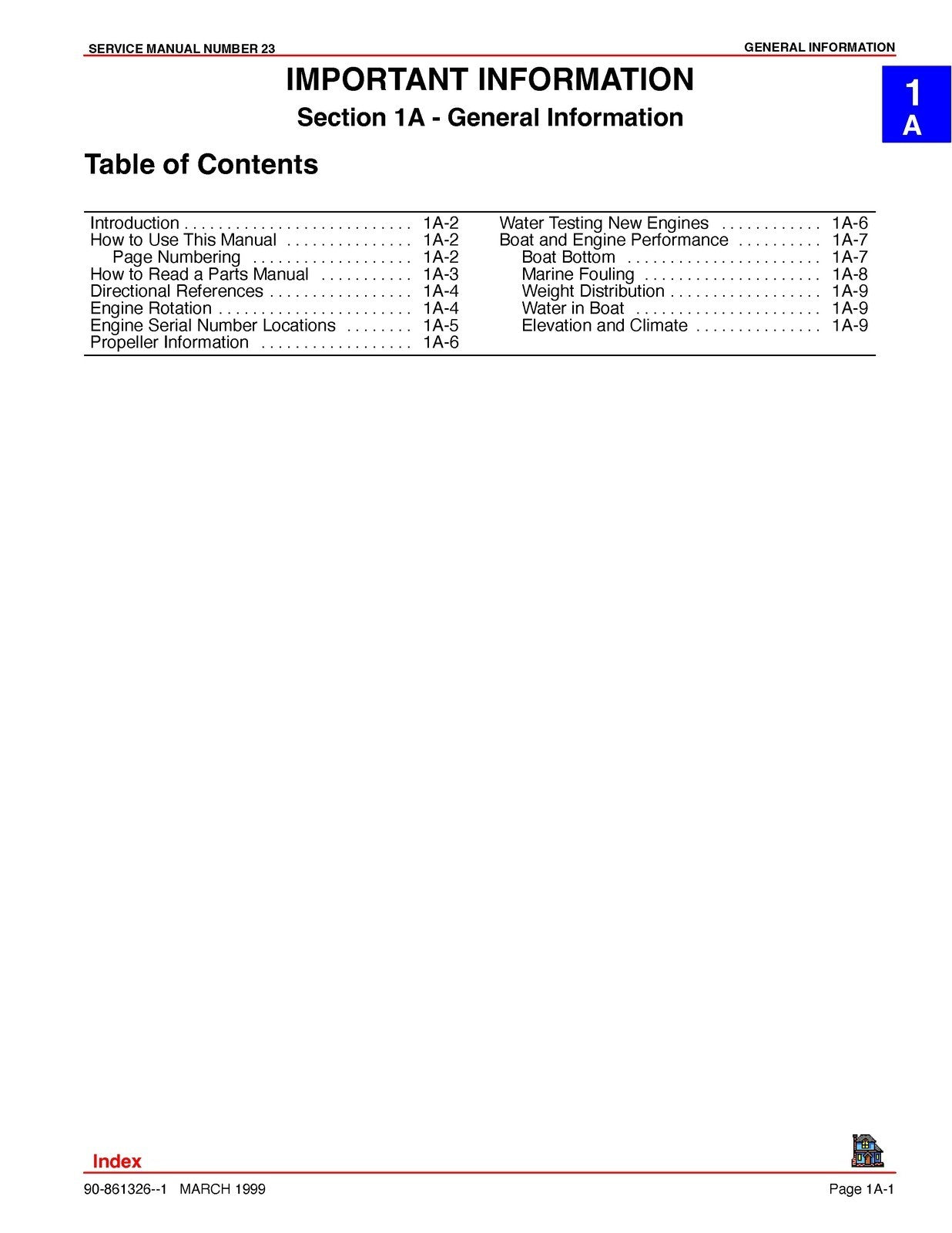 MERCURY MerCruiser Service Manual No. 23 Marine Engines - WIRE BOUND - COVERS