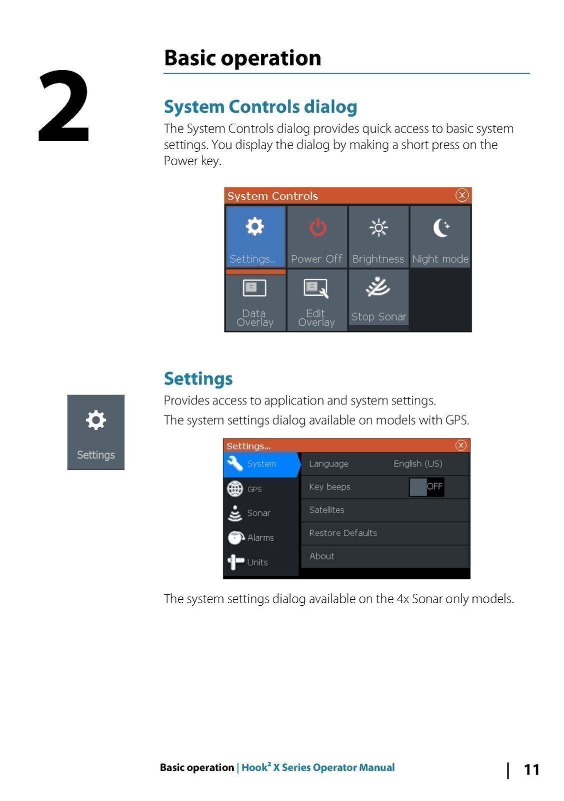 LOWRANCE HOOK2 X 4X 5X 7X GPS Series User Manual Operation - TOUGH WIRE BINDING