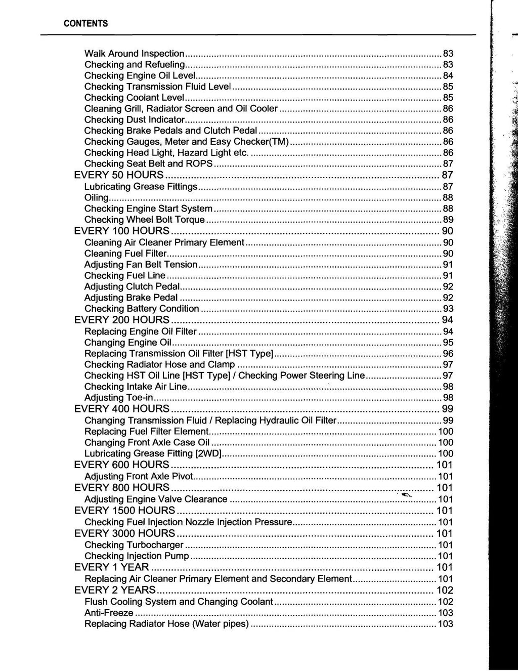 KUBOTA (+CAB) L3240 L3540 L3940 L4240 L4740 5040 5240 5740 ROPS OPERATORS MANUAL