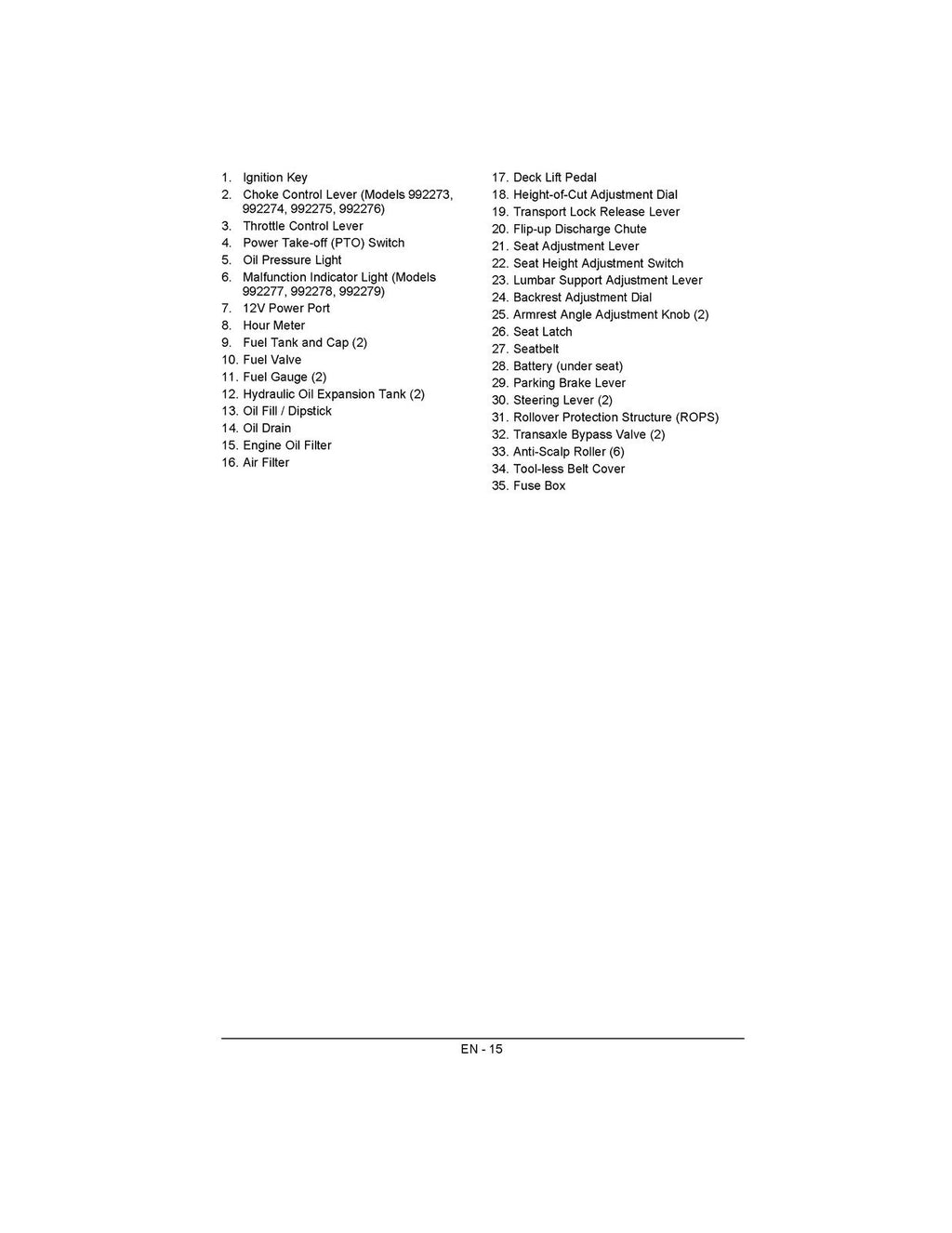 GRAVELY Pro-Turn 452 460 472 EFI OPERATORS MANUAL - WIRE BOUND - TOUGH COVERS