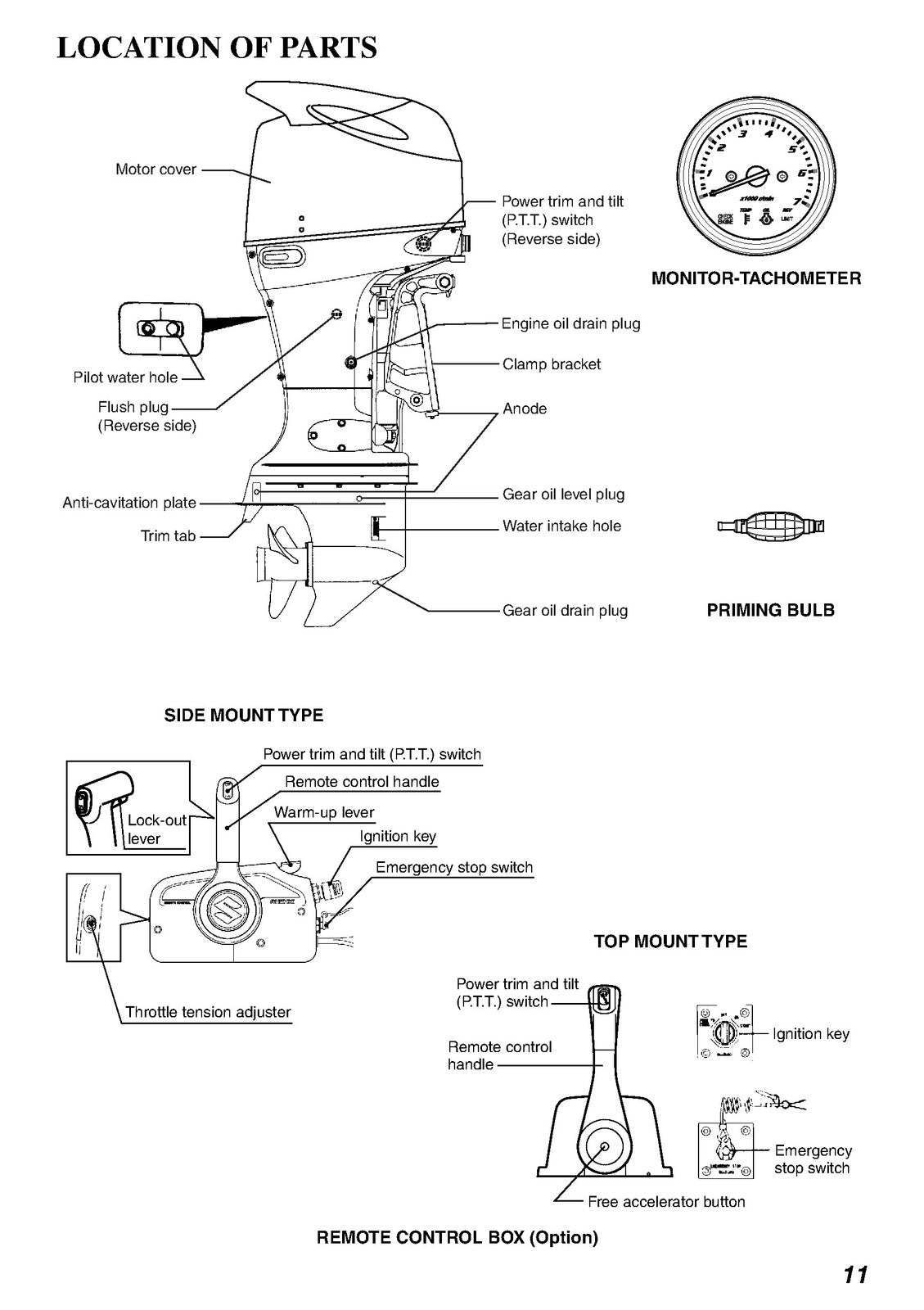 SUZUKI DF100A DF115A DF115AS DF140A Owners Manual - WIRE BOUND - TOUGH COVERS