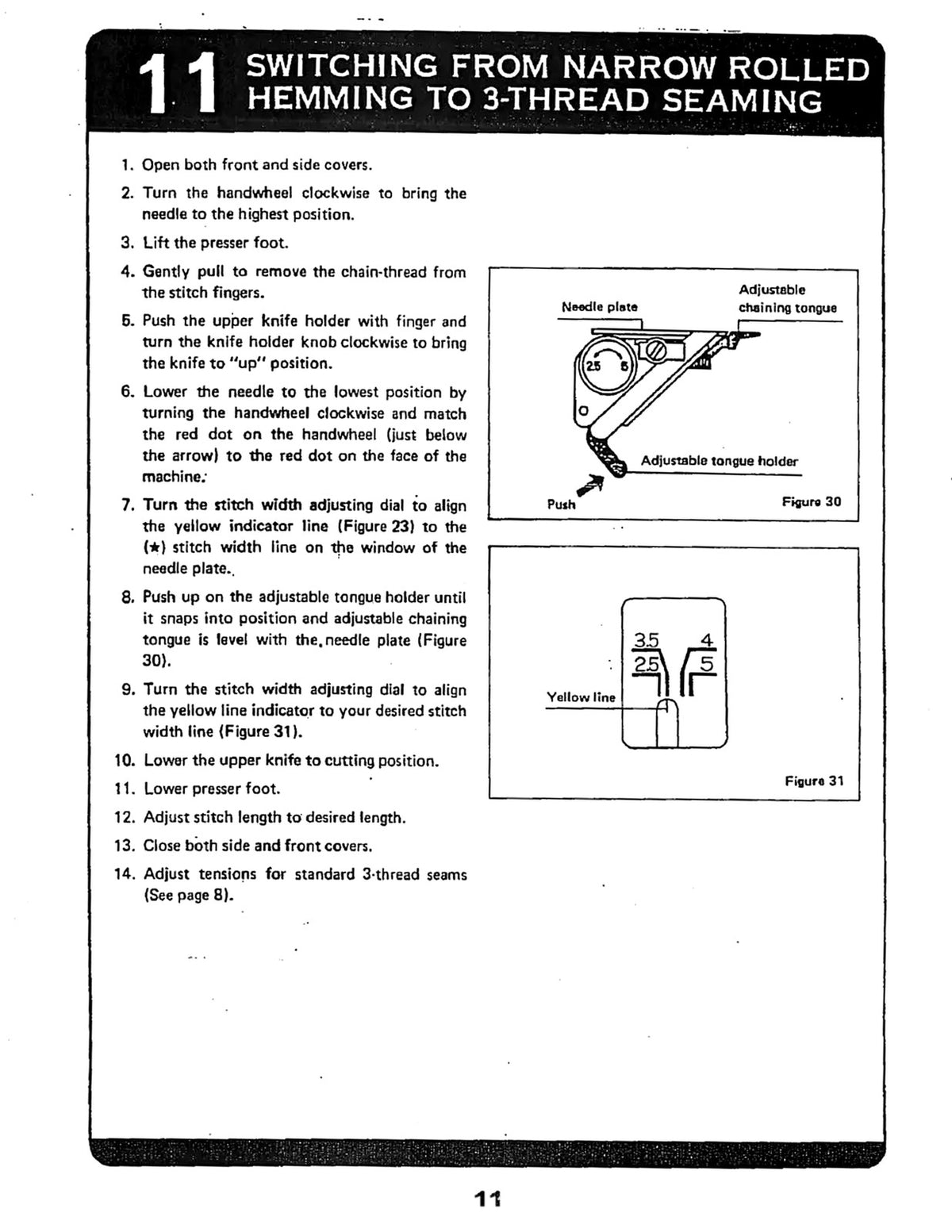 BABY LOCK BL3-408 Overlock Sewing Machine Instruction Booklet Manual - BOUND