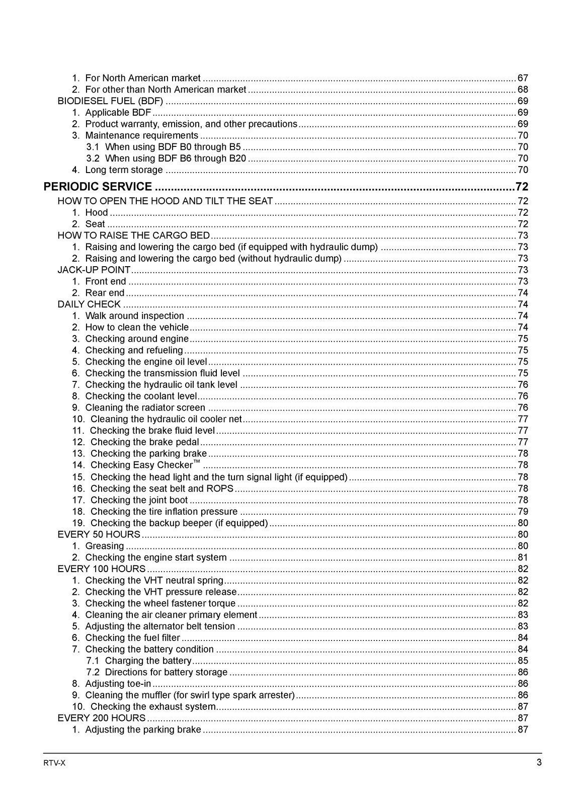 KUBOTA RTV-X UTILITY VEHICLE OPERRATORS MANUAL - STEEL WIRE BOUND - TOUGH COVERS