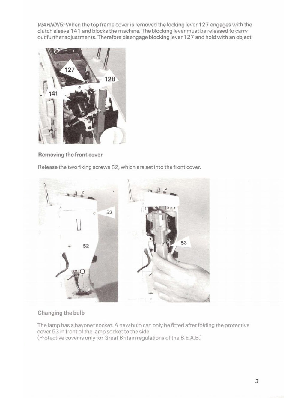 BERNINA Matic Model 910 Sewing Machine Service Manual- STEEL WIRE BOUND - COVERS