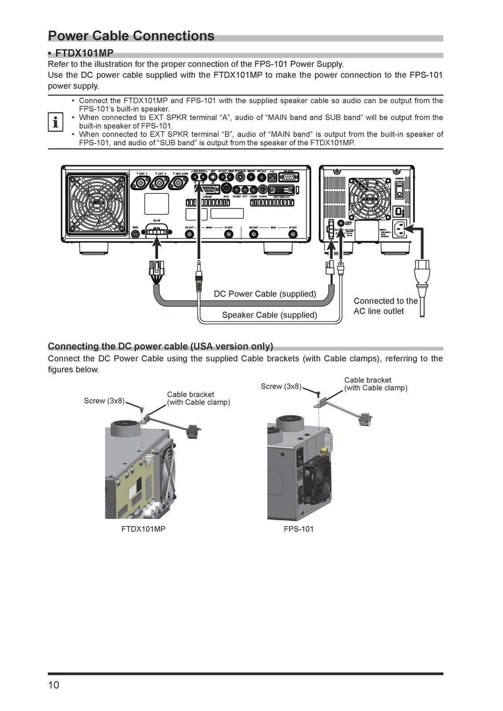 YAESU FTDX101D FTDX101MP User Manual Owners Operation Manual - STEEL WIRE BOUND