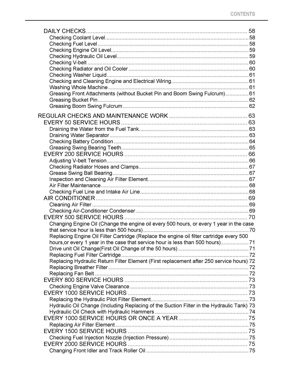 KUBOTA KX033-4 EXCAVATOR OPERATORS MANUAL - STEEL WIRE BOUND - PROTECTIVE COVERS