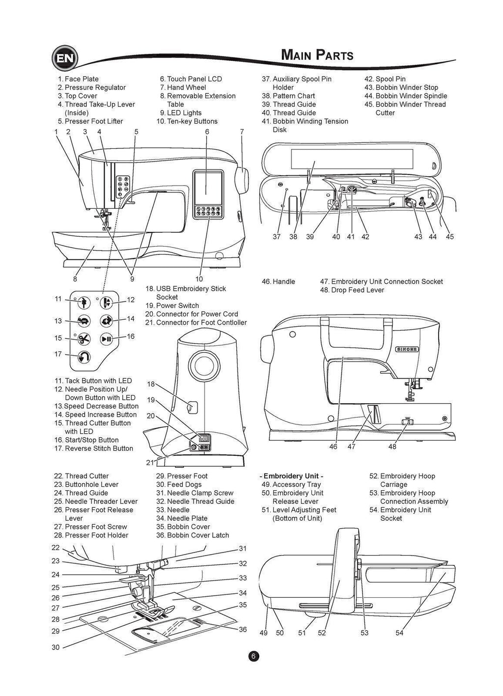 SINGER SE300 SE340 LEGACY Sewing Machine User Manual Instruction Book, ENGLISH