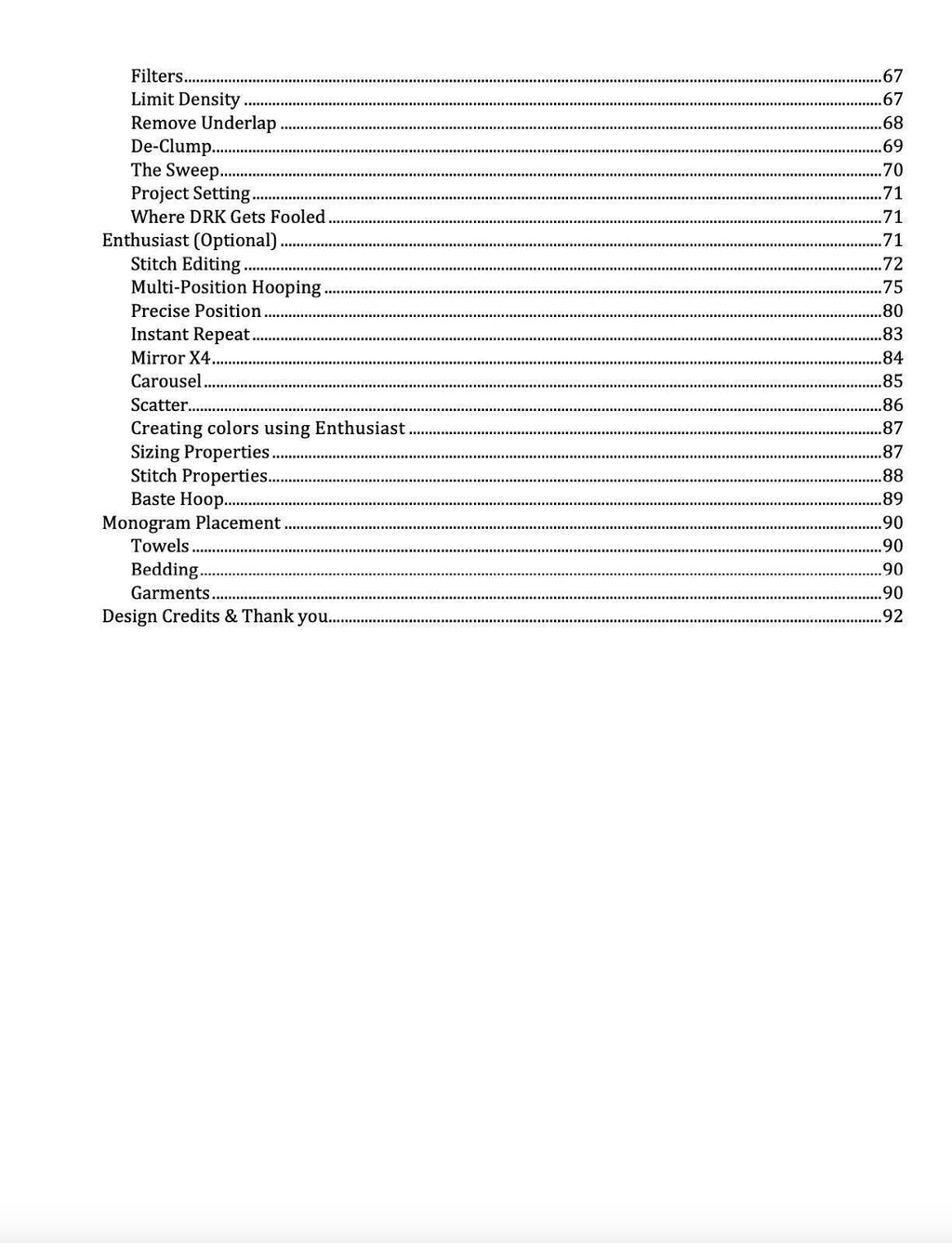 Embrilliance Essentials User Guide for Mac Macintosh Instructions Manual COLOR