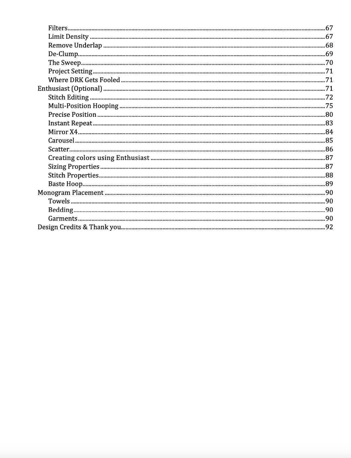 Embrilliance Essentials User Guide for Mac Macintosh Instructions Manual COLOR