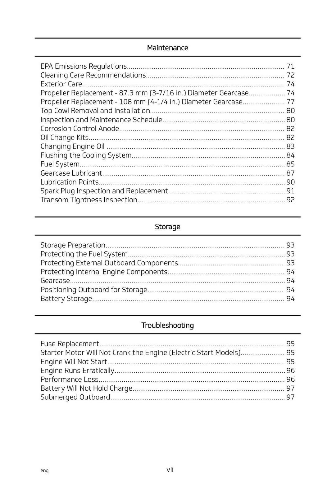 MERCURY 30 40 50 60 FOURSTROKE MOTOR OWNERS MANUAL - WIRE BOUND - TOUGH COVERS