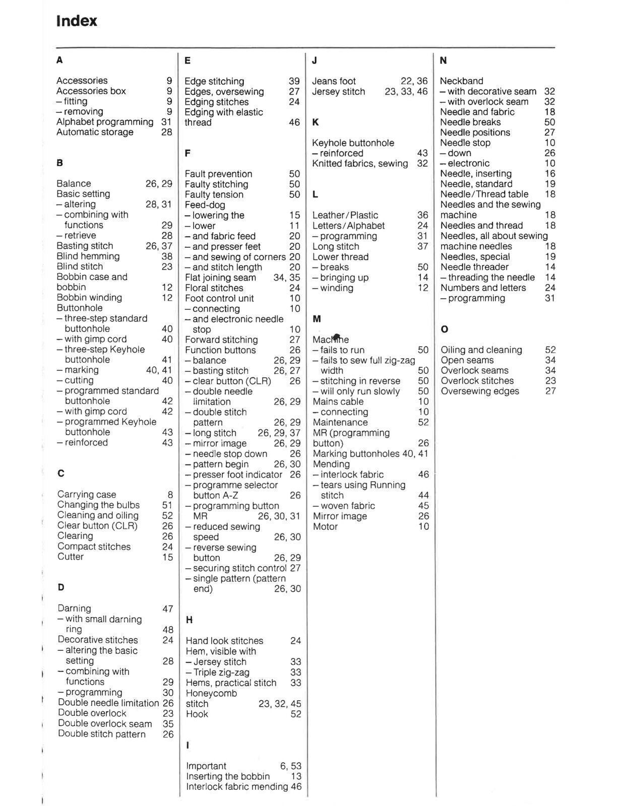 BERNINA 1230 User Manual Owners Instruction Guide - TOUGH WIRE BINDING