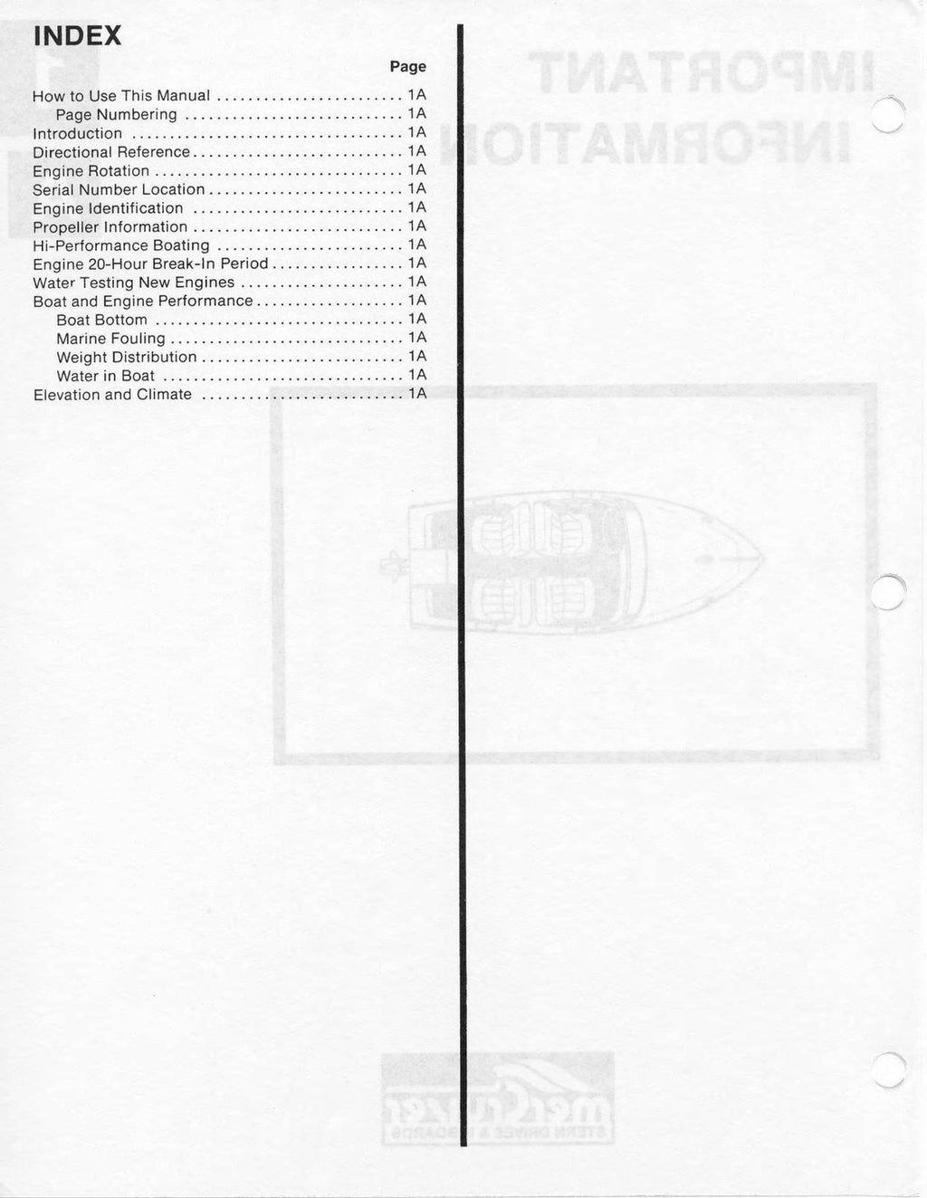 MERCURY Mercruiser NO. 8 SERVICE MANUAL Marine 4 CYL - WIRE BOUND - TOUGH COVERS