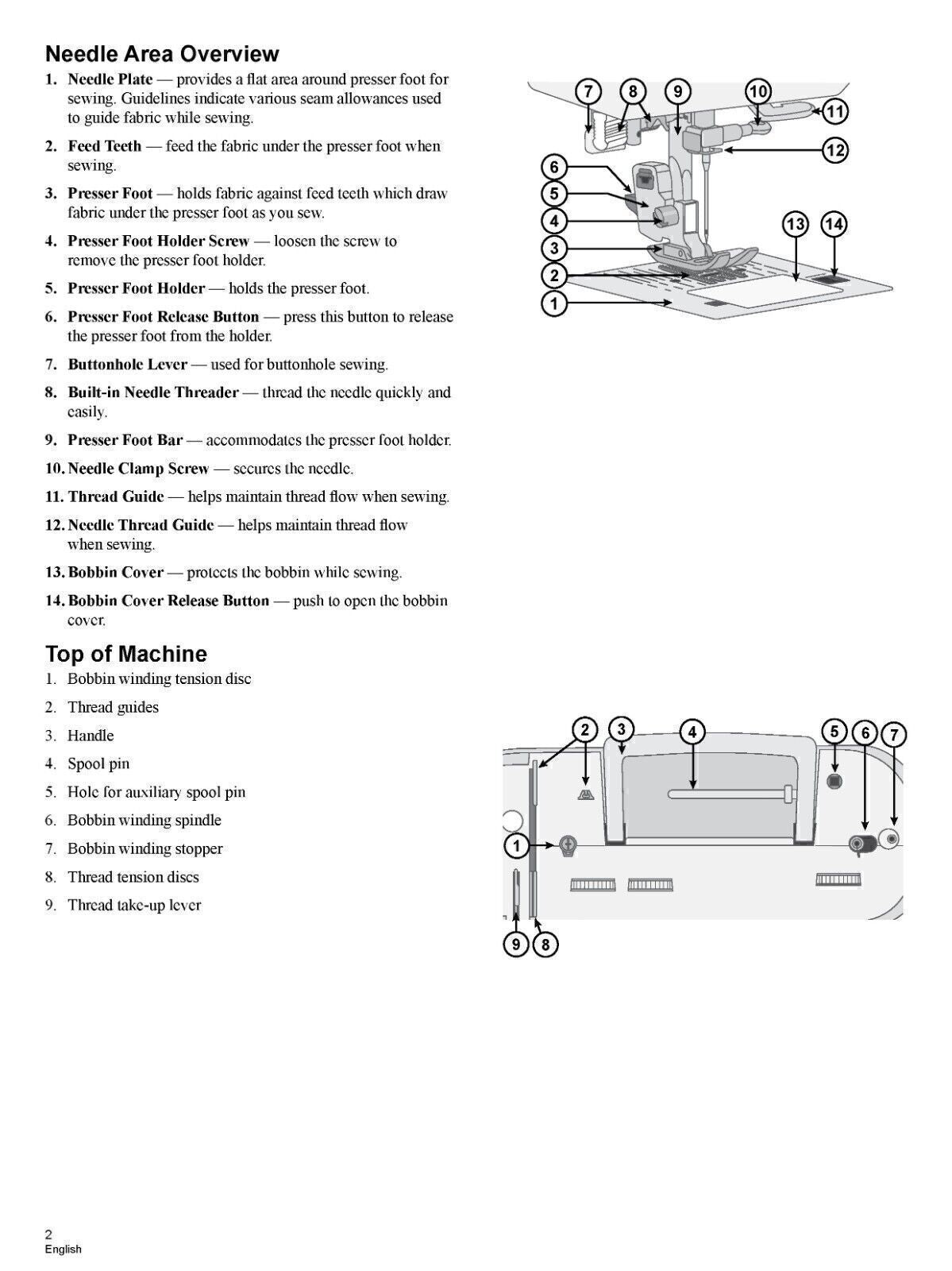 SINGER ME457 Sewing Machine User Manual Operation Guide [DURABLE WIRE BINDING]