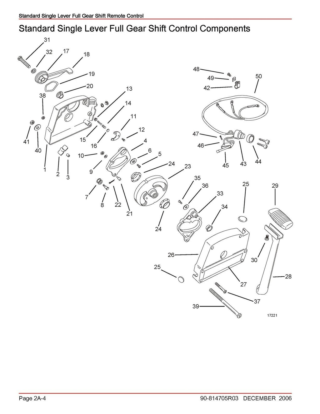 MERCURY REMOTE CONTROLS SERVICE MANUAL - STEEL WIRE BOUND - PROTECTIVE COVERS
