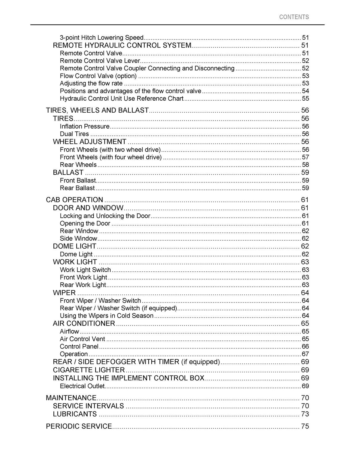 KUBOTA M8540 M9540 CAB TRACTOR OPERATORS MANUAL - WIRE BOUND - TOUGH COVERS