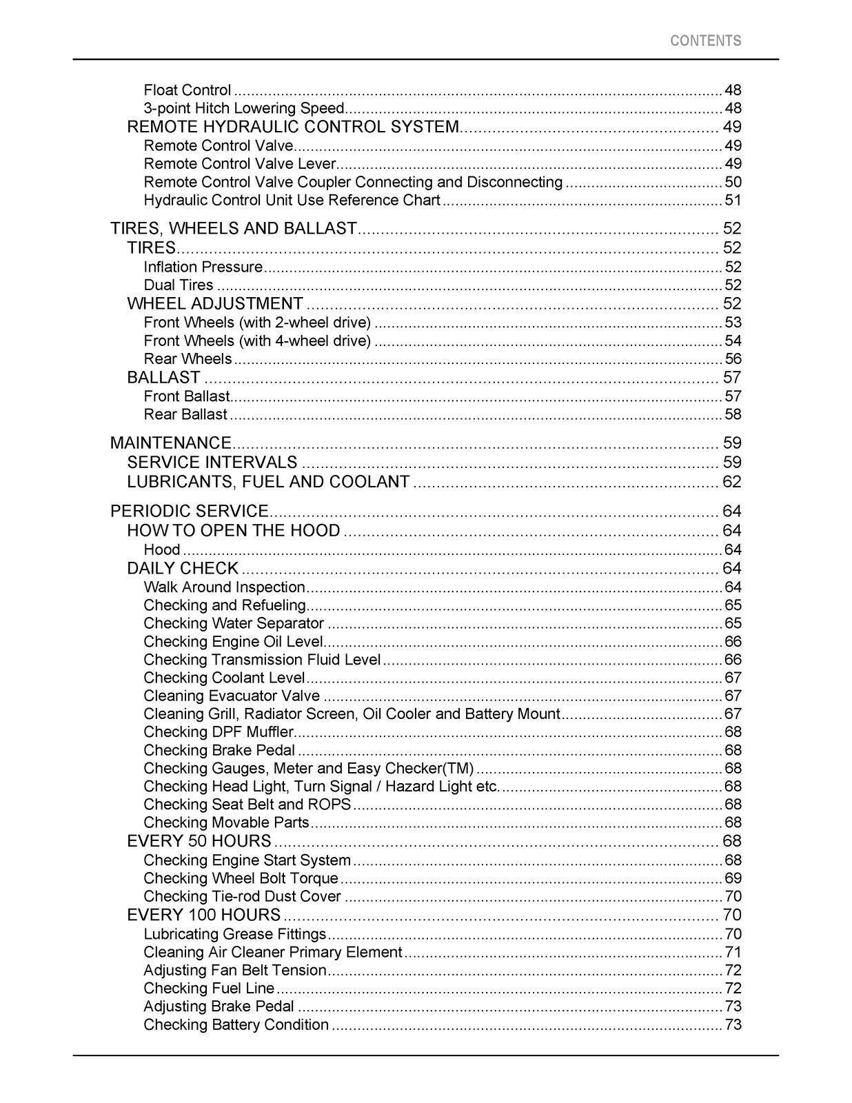 KUBOTA M5660SUH M5660SUHD OPERATORS MANUAL - STEEL WIRE BOUND- PROTECTIVE COVERS