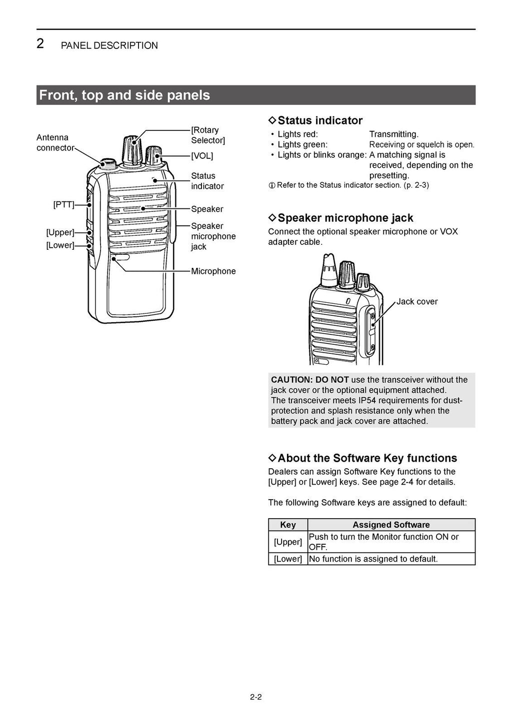 ICOM IC-V3MR TRANSCEIVER INSTRUCTION MANUAL - STEEL WIRE BOUND - TOUGH COVERS