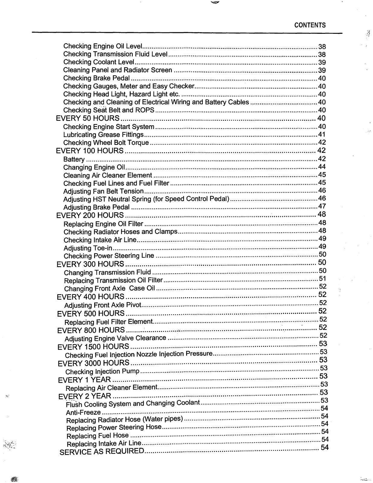 KUBOTA BX1500 1800 2200 TRACTOR OPERATORS MANUAL - WIRE BOUND, PROTECTIVE COVERS