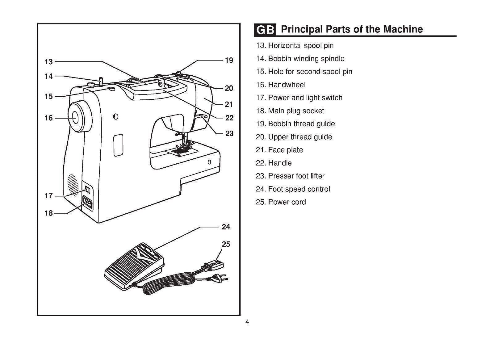 SINGER Simple 2263 Sewing Machine User Manual Operation Guide [WIRE BINDING]
