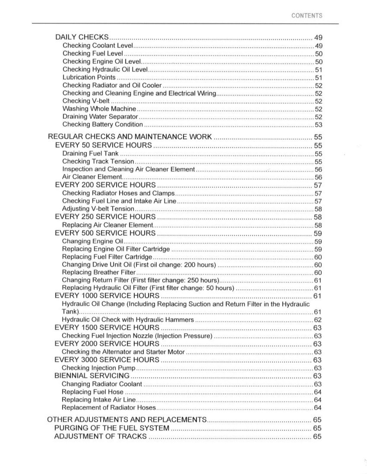 KUBOTA SVL75 Compact Track Loader Operators Manual - WIRE BOUND - TOUGH COVERS