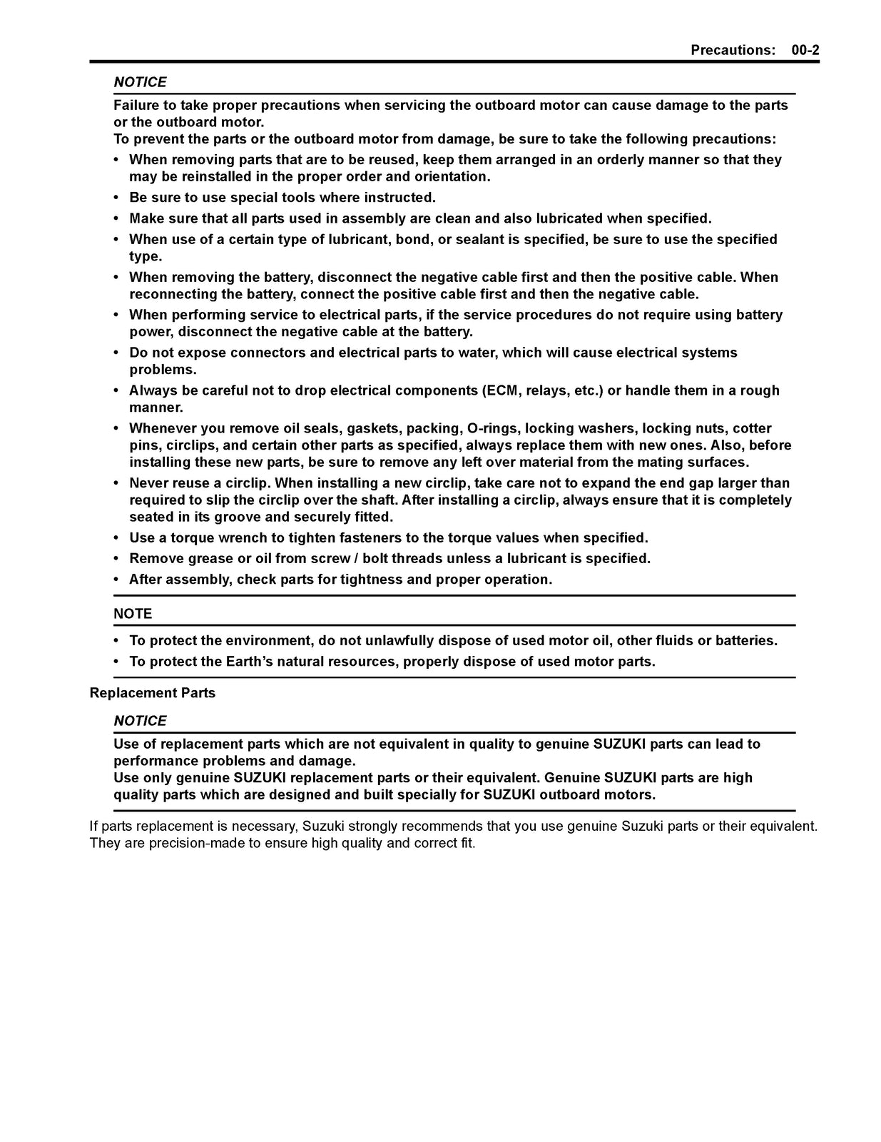 SUZUKI DF200A OUTBOARD MOTOR SERVICE MANUAL - STEEL WIRE BOUND - TOUGH COVERS