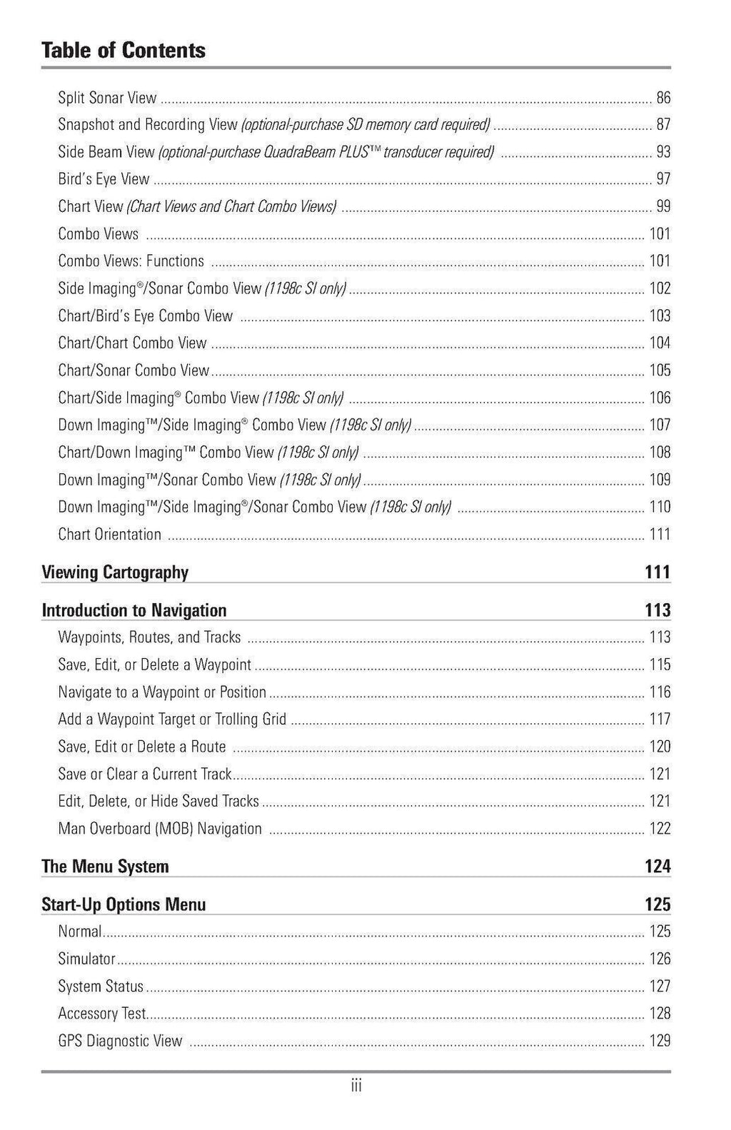 HUMMINBIRD 1158c Combo & 1198c SI Combo User Manual Guide - TOUGH WIRE BINDING