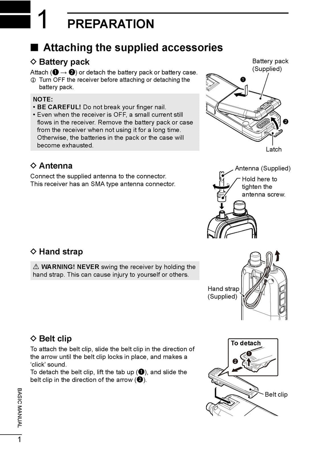 ICOM IC-R30 RECEIVER BASIC MANUAL - STEEL WIRE BOUND - PROTECTIVE COVERS